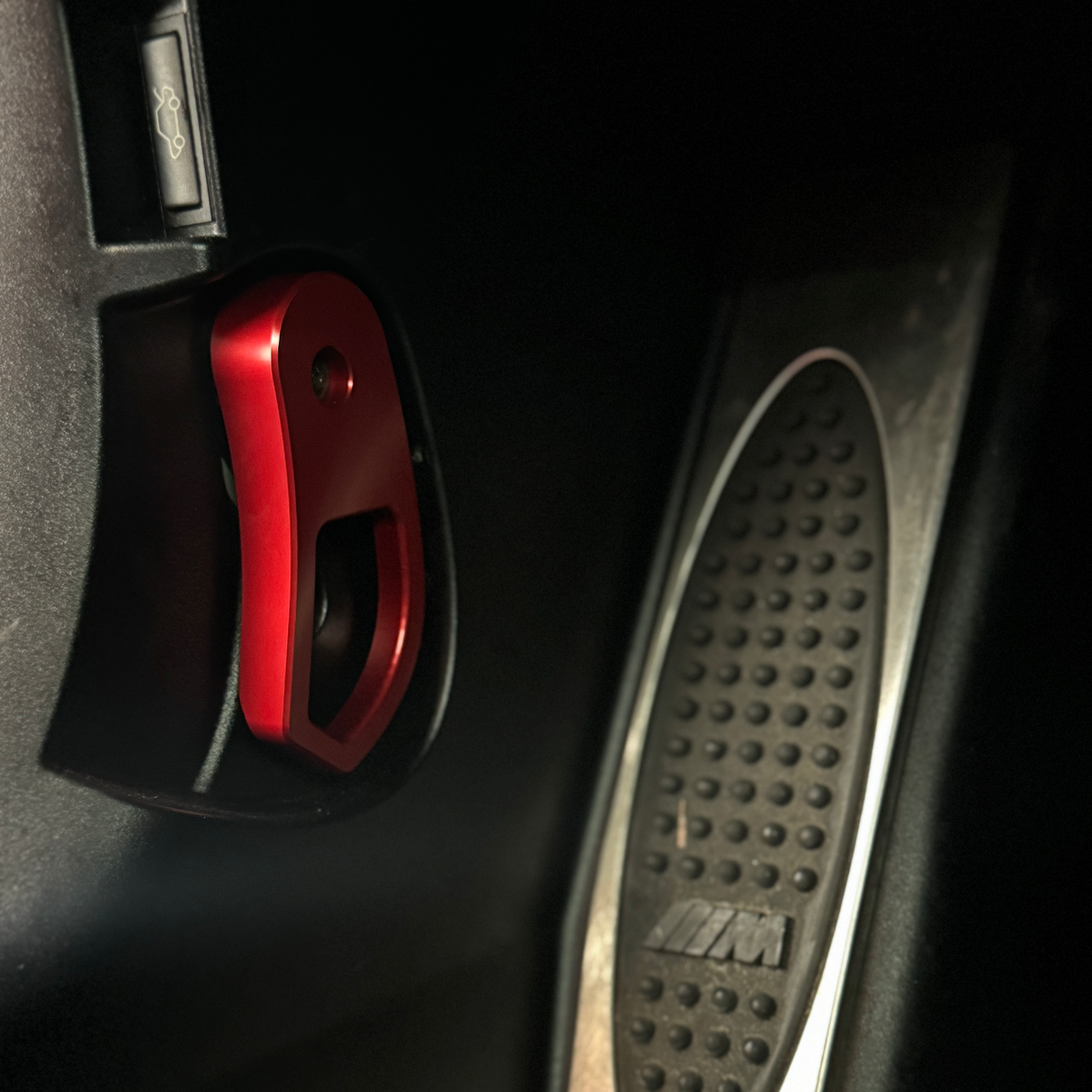 Aluminum BMW E46 Hood Release Latch