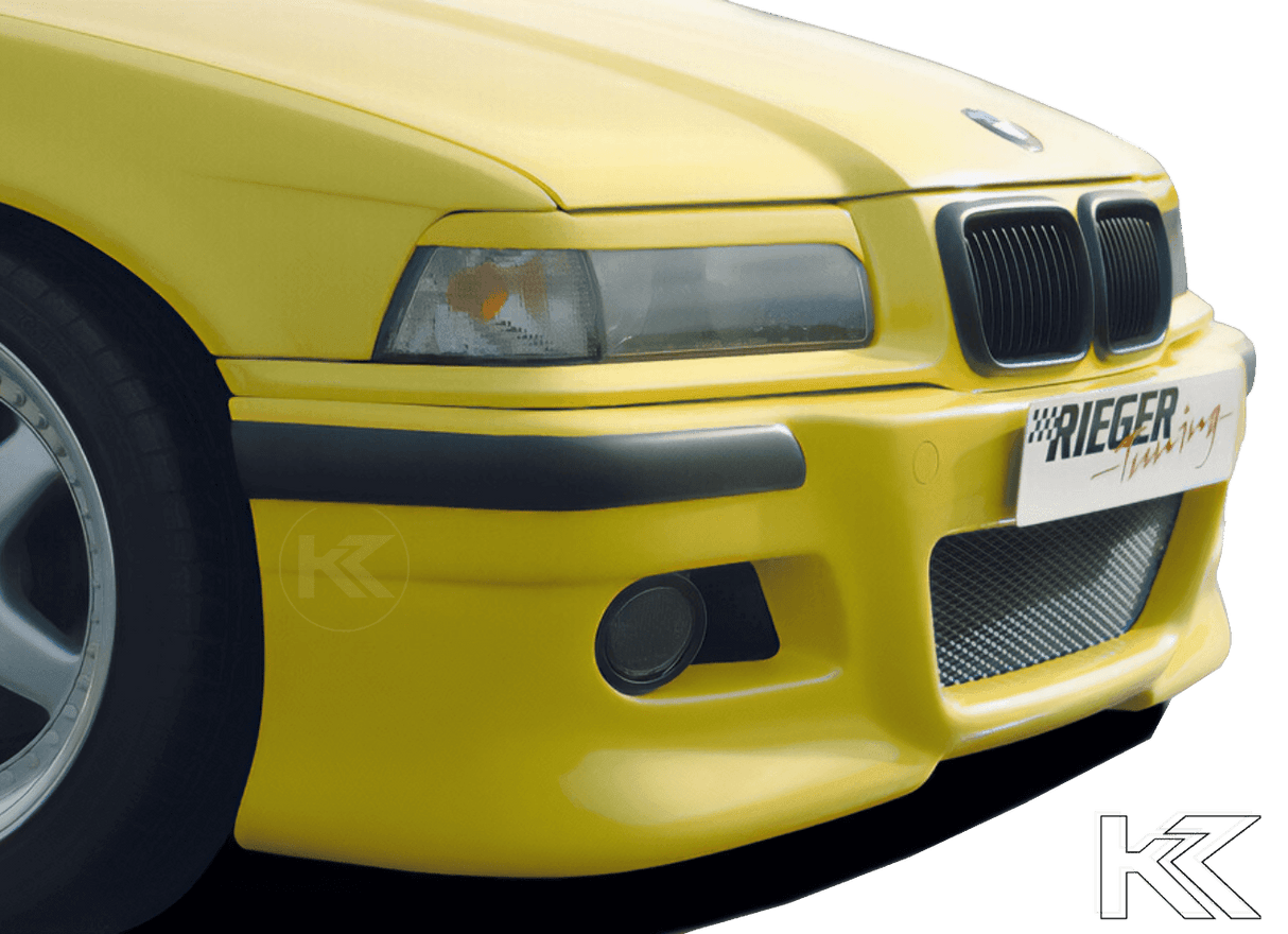 Rieger BMW E36 Front Bumper - E46 Style - K2 Industries
