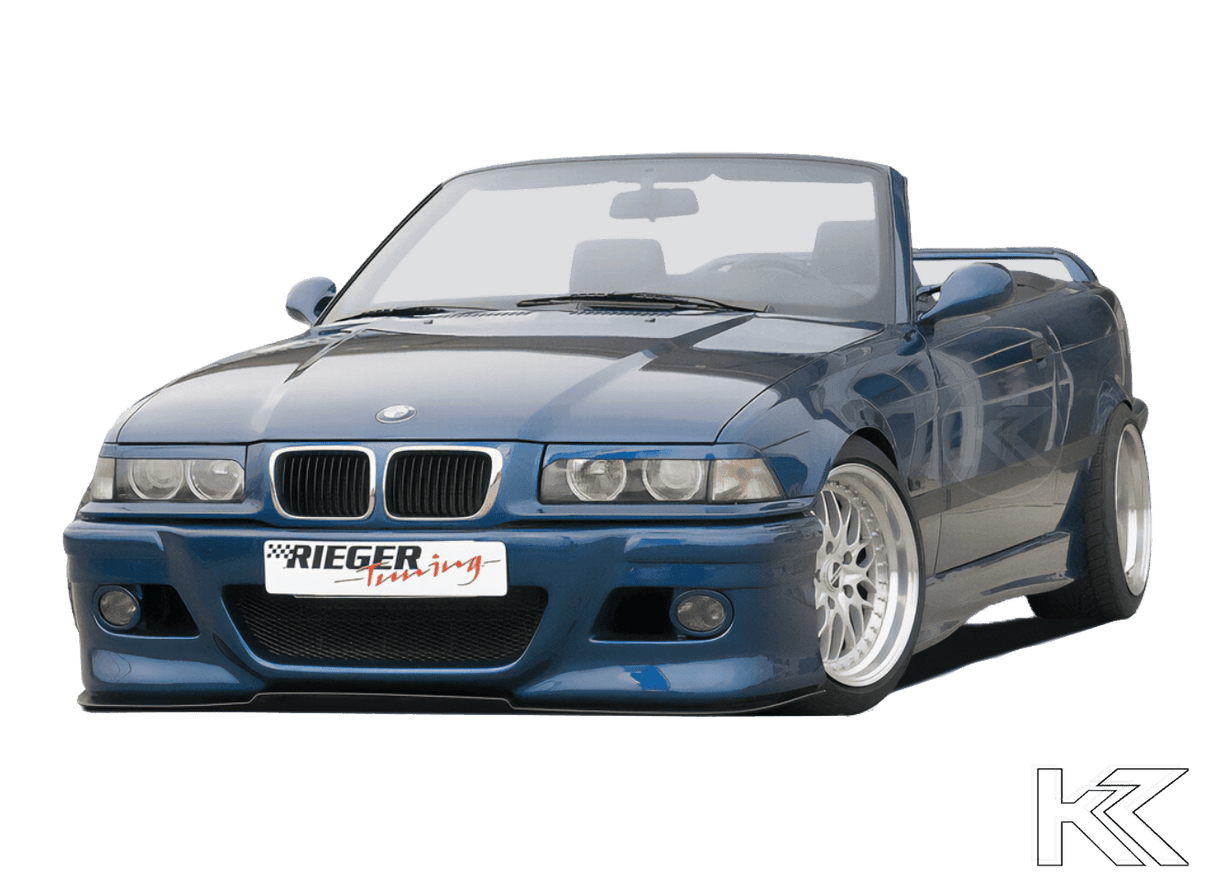 Rieger BMW E36 Front Bumper - E46 Style - K2 Industries