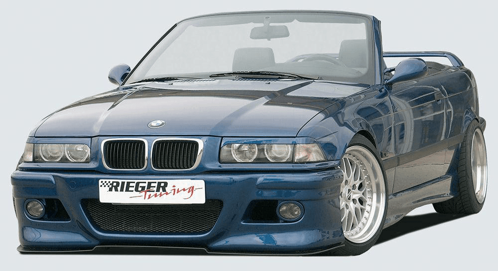 Rieger BMW E36 Front Bumper - E46 Style - K2 Industries