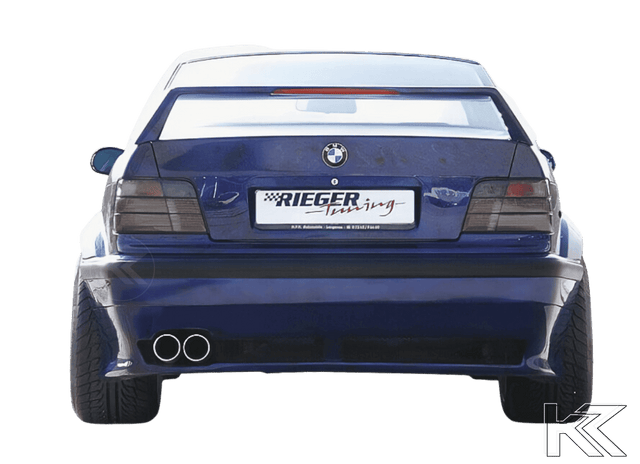 Rieger BMW E36 Vented Rear Bumper for Widebody - K2 Industries