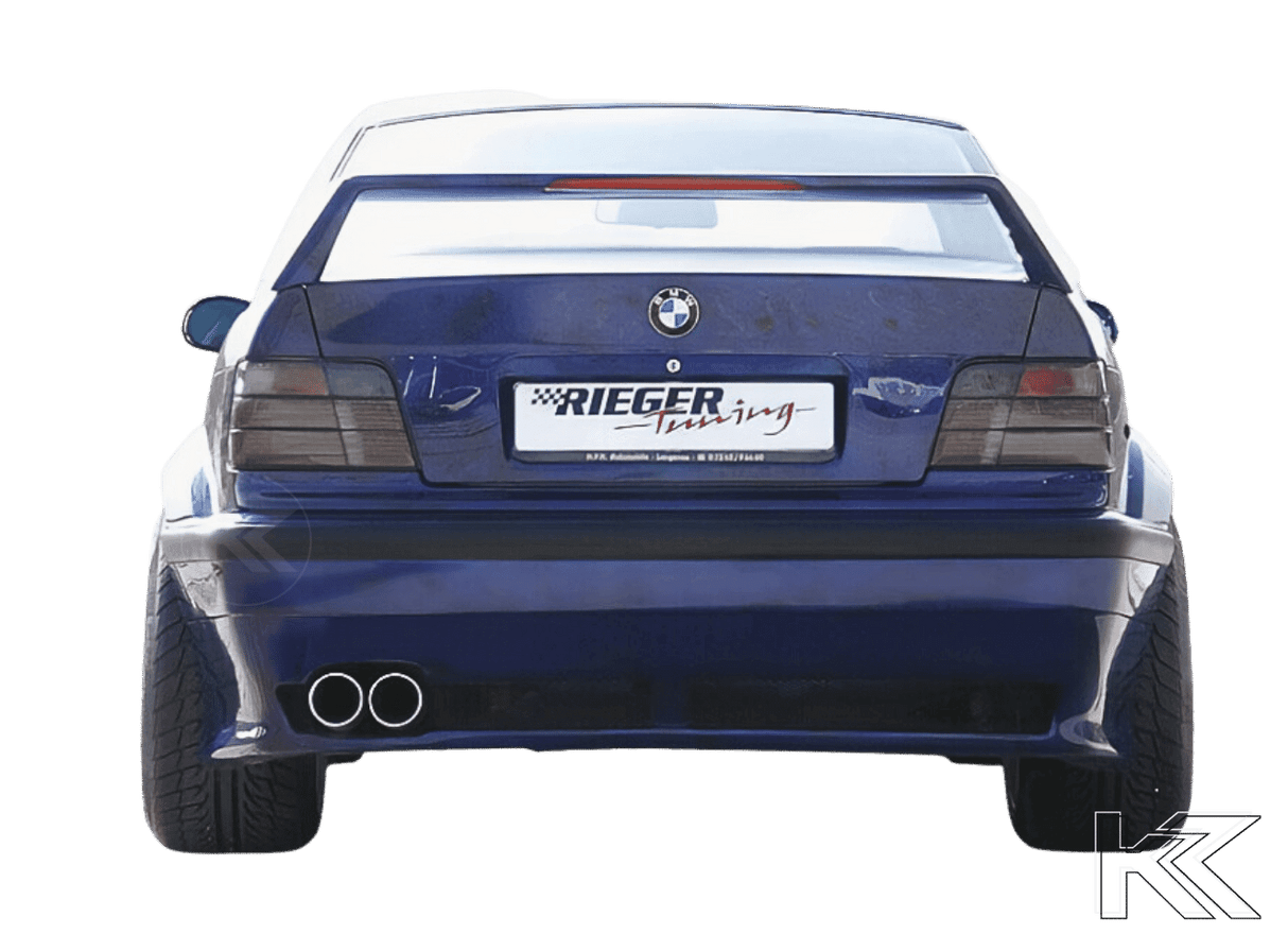 Rieger BMW E36 Vented Rear Bumper for Widebody - K2 Industries