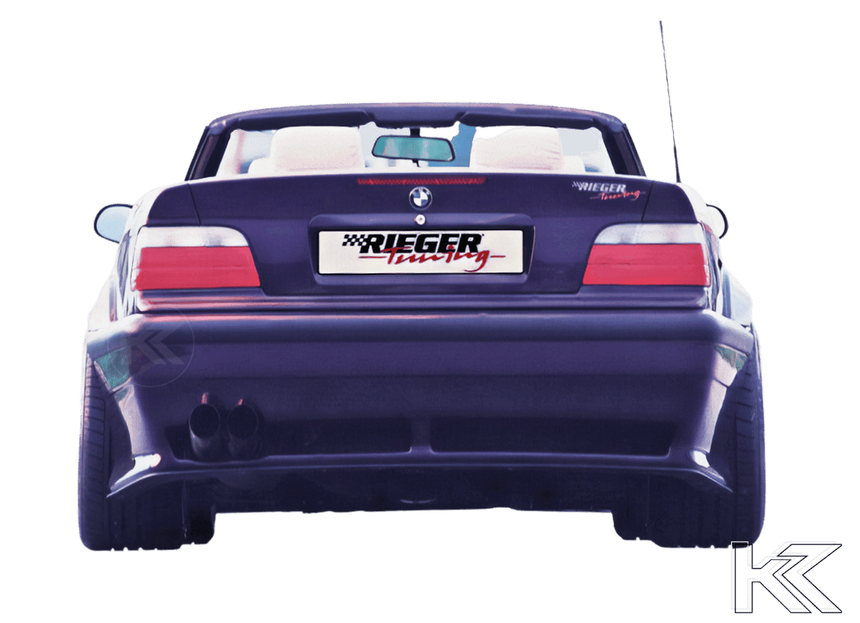 Rieger BMW E36 Vented Rear Bumper for Widebody - K2 Industries