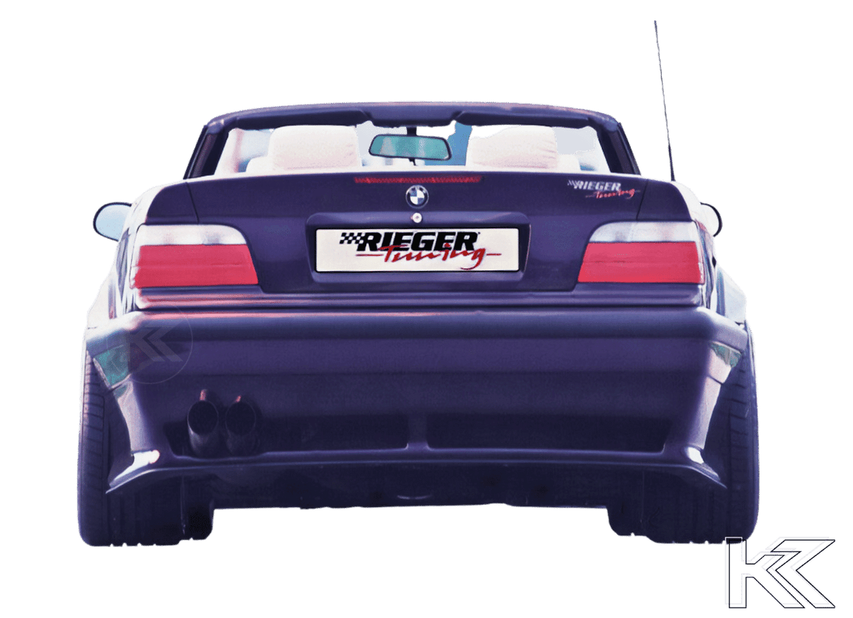 Rieger BMW E36 Vented Rear Bumper for Widebody - K2 Industries