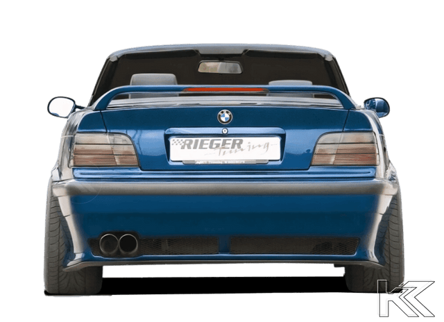 Rieger BMW E36 Vented Rear Bumper - K2 Industries