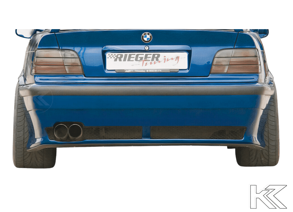Rieger BMW E36 Vented Rear Bumper - K2 Industries