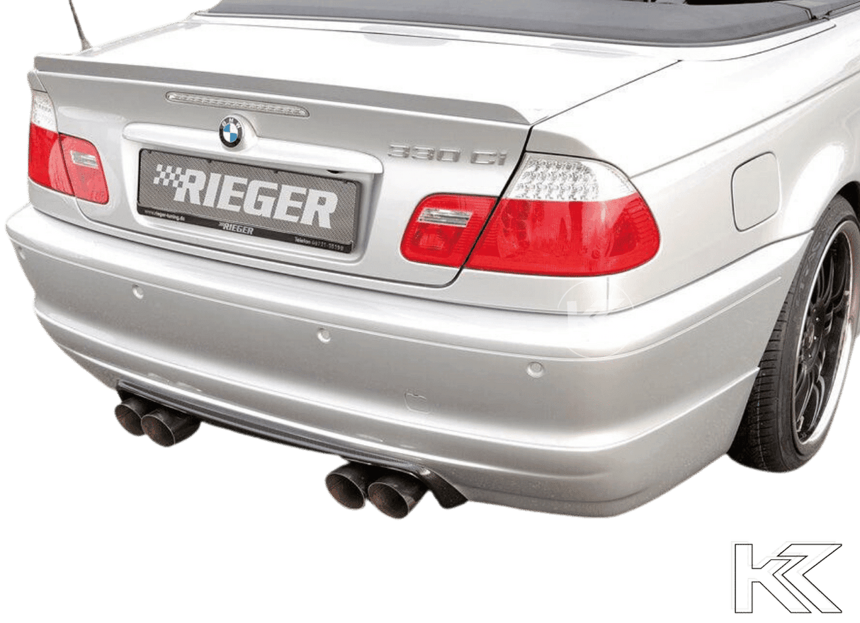 Rieger BMW E46 Convertible Rear Flap Spoiler - K2 Industries