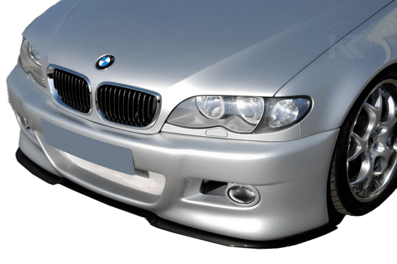Rieger BMW E46 Front Splitter for Rieger Front Lip 50127/128/217/50403 - K2 Industries