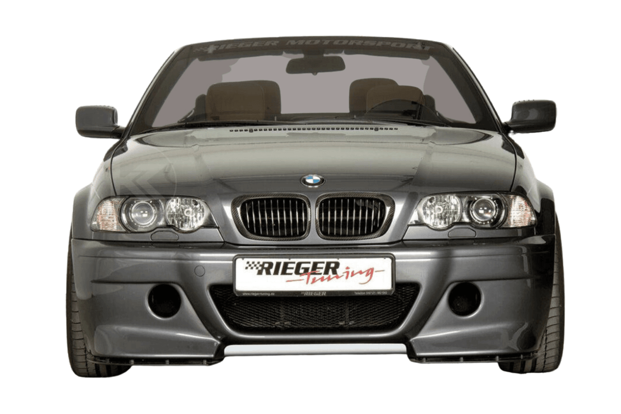 Rieger BMW E46 Pre-Facelift Coupe/Convertible CS-Look Front Bumper - K2 Industries