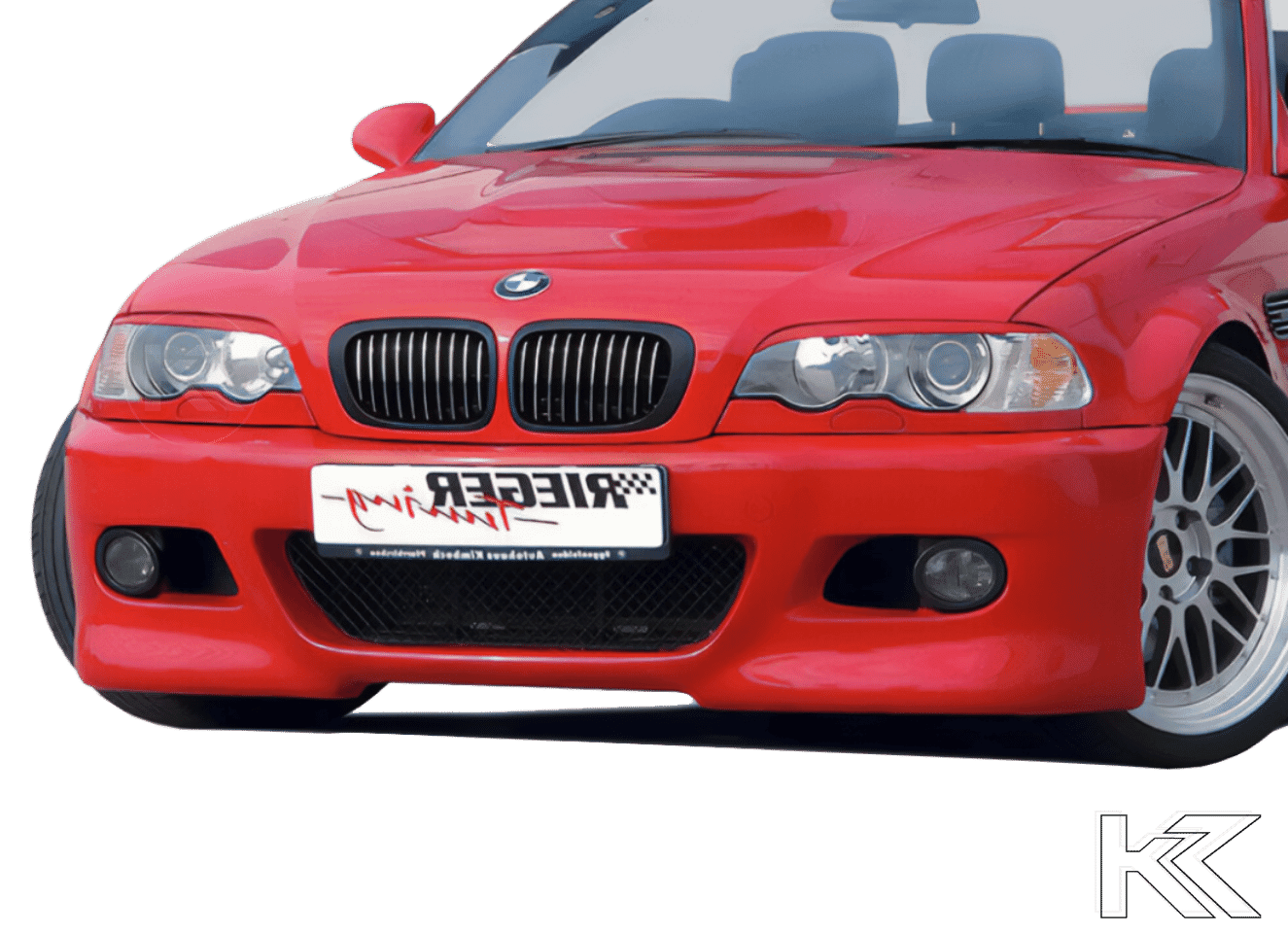 Rieger BMW E46 Pre-Facelift Sedan/Wagon Front Bumper - K2 Industries