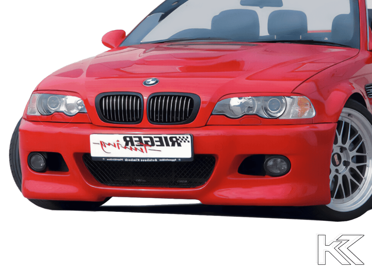 Rieger BMW E46 Pre-Facelift Sedan/Wagon Front Bumper - K2 Industries