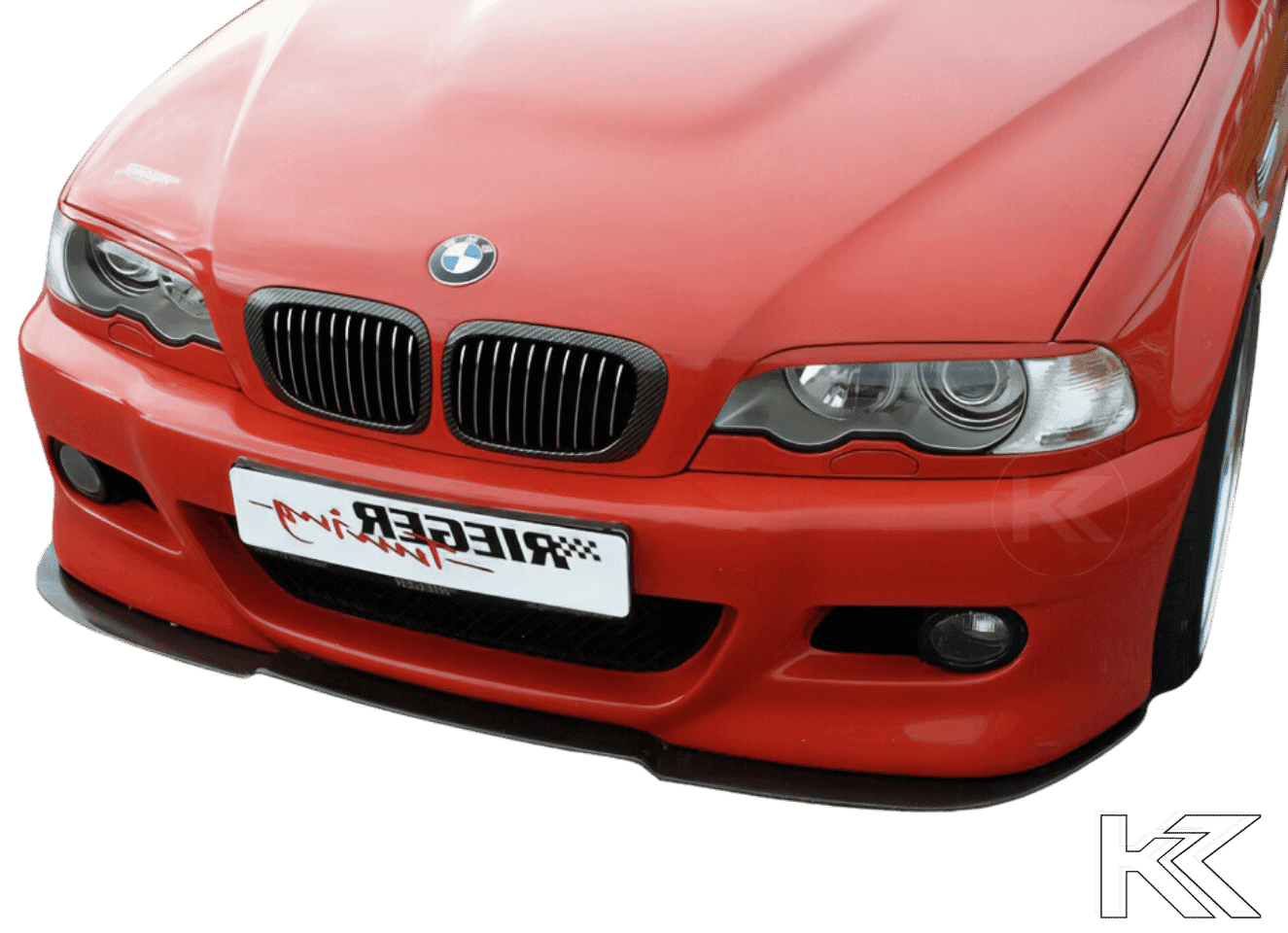 Rieger BMW E46 Pre-Facelift Sedan/Wagon Front Bumper - K2 Industries