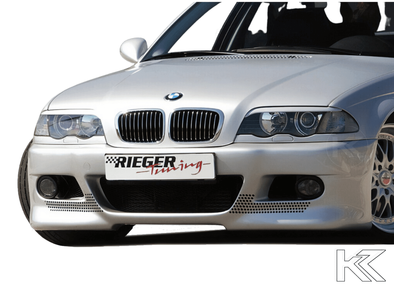 Rieger BMW E46 Sedan Front Bumper (Coupe, Convertible) Type 1 - K2 Industries