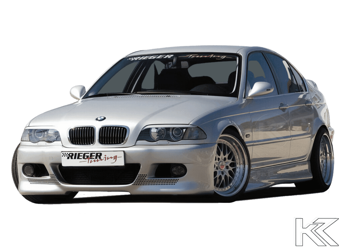 Rieger BMW E46 Sedan Front Bumper (Coupe, Convertible) Type 1 - K2 Industries