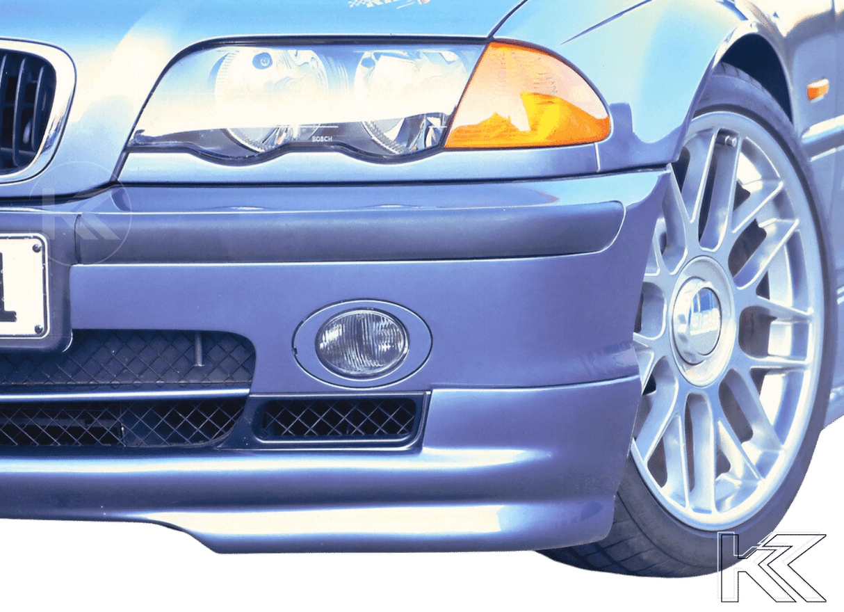 Rieger BMW E46 Sedan/Wagon Pre Facelift Front Lip V2 - K2 Industries