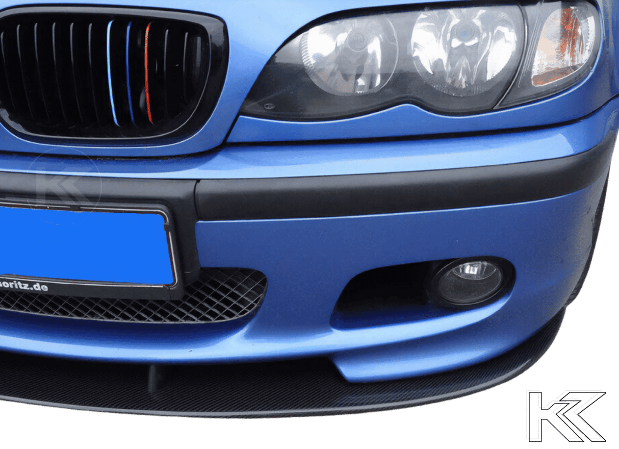 Rieger BMW E46/Z4 M-Technic Front Lip - Carbon Fiber - K2 Industries