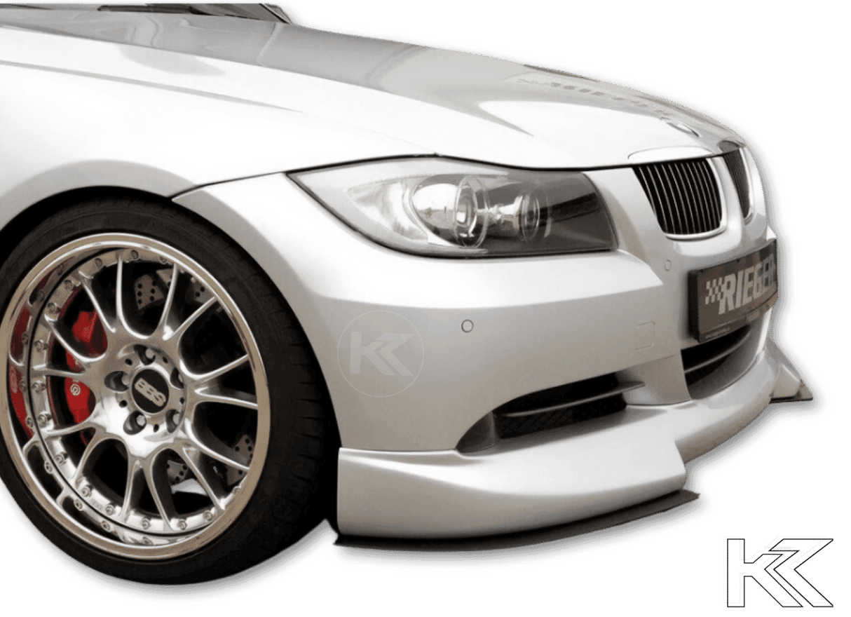 Rieger BMW E90/91 Front Splitter for Rieger Front Lip 53400 - K2 Industries