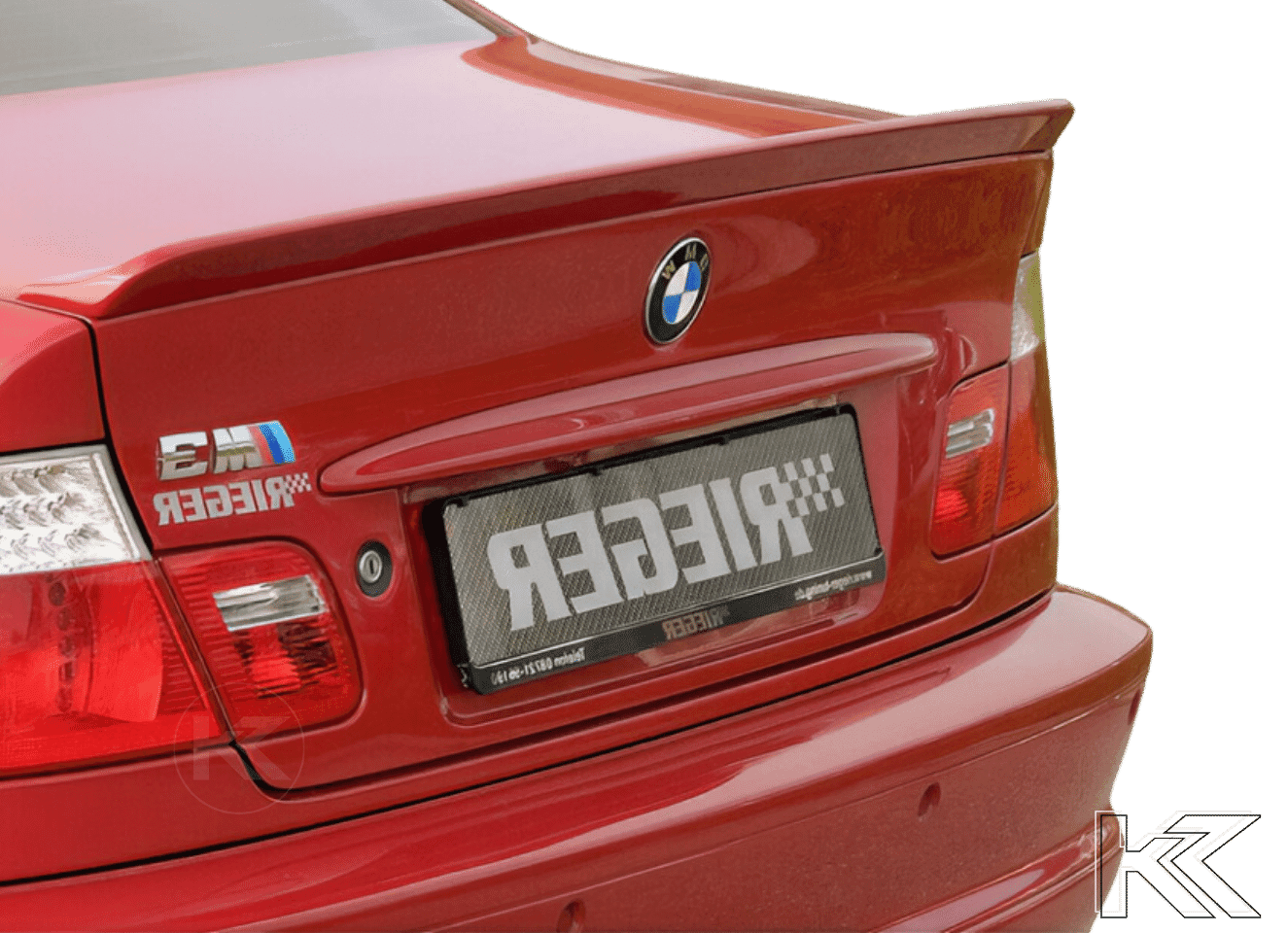 Rieger E46 Coupe Rear Flap Spoiler