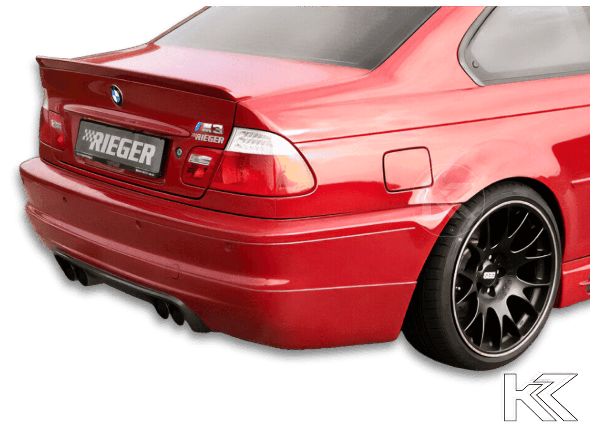 Rieger E46 Coupe Rear Flap Spoiler - K2 Industries