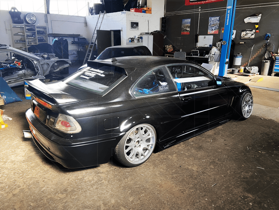 Rieger E46 Side Skirts - Vented Type 1 - K2 Industries