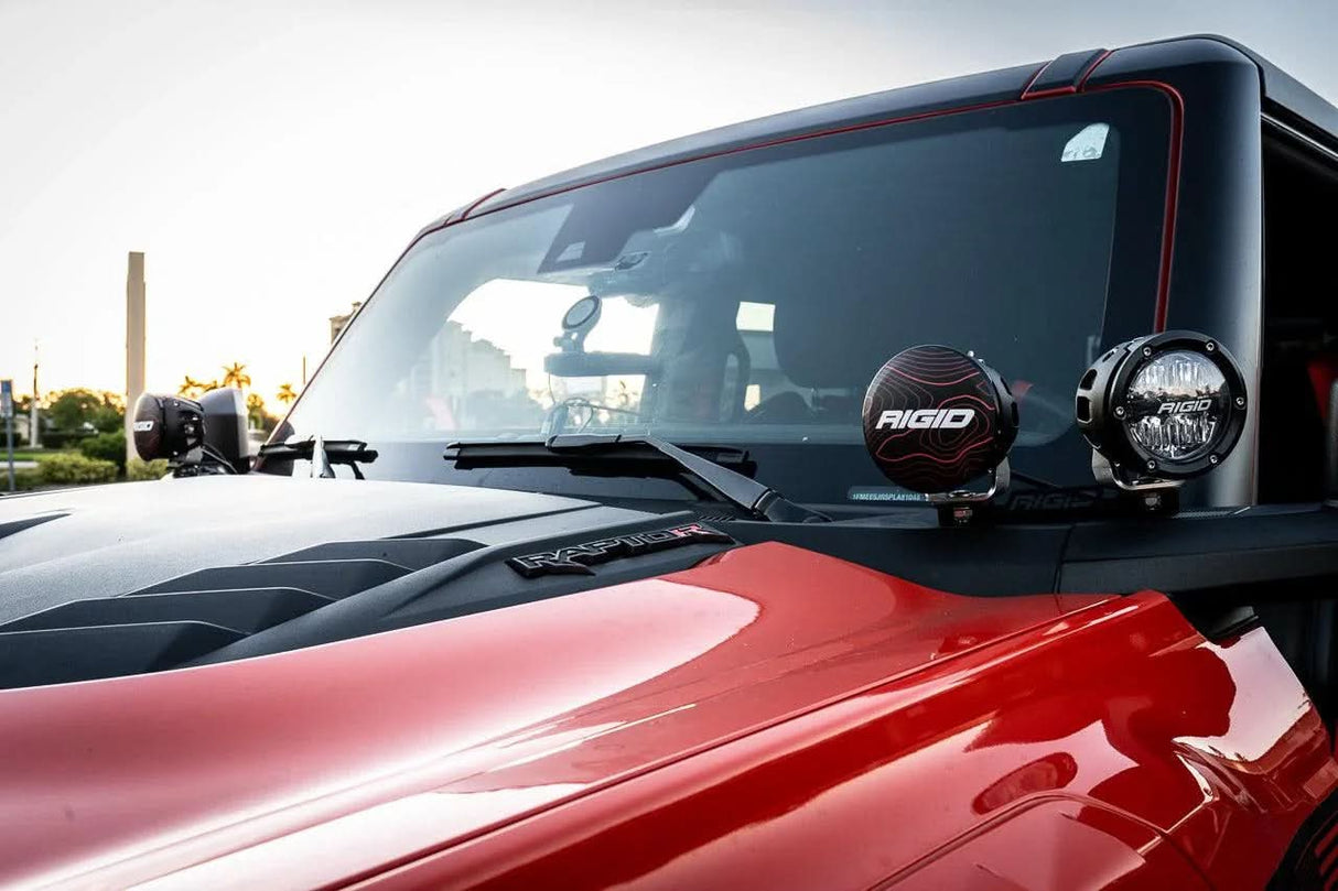 Rigid 360 Series 4" Light Cover Topo Overlays - Universal