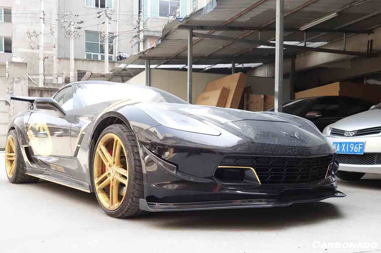 2013-2019 Corvette C7 Z51 Grandsport Z06 RK Style Front Lip