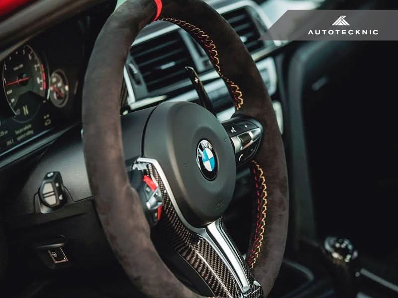 AutoTecknic Dry Carbon Battle Version Shift Paddles - F87 M2 | F80 M3 | F82/ F83 M4 | F10 M5 LCI | F06/ F12/ F13 M6 | F85 X5M | F86 X6M