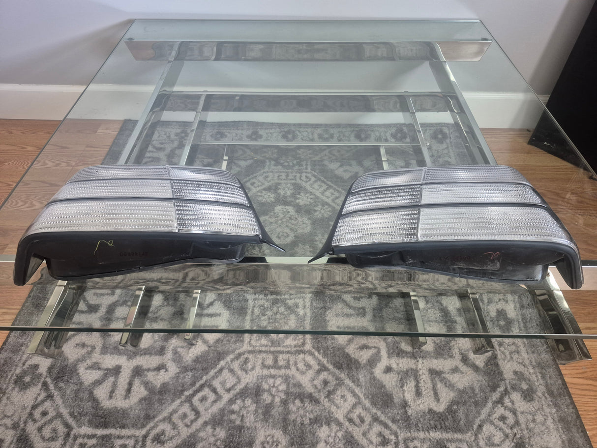 BMW 3 Series E36 All Clear Frosted Lens Tail Lights (1992-1998) *GARAGE SALE*