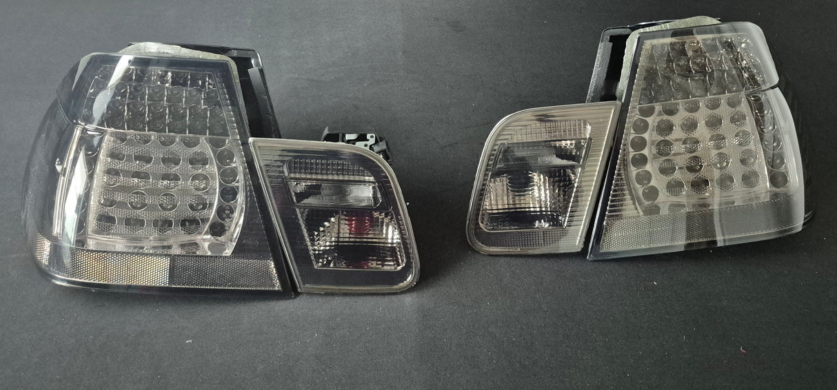 E46 Sedan Clear/Smoked LED Tail Lights - Face Lift (2003-2006) *GARAGE SALE*