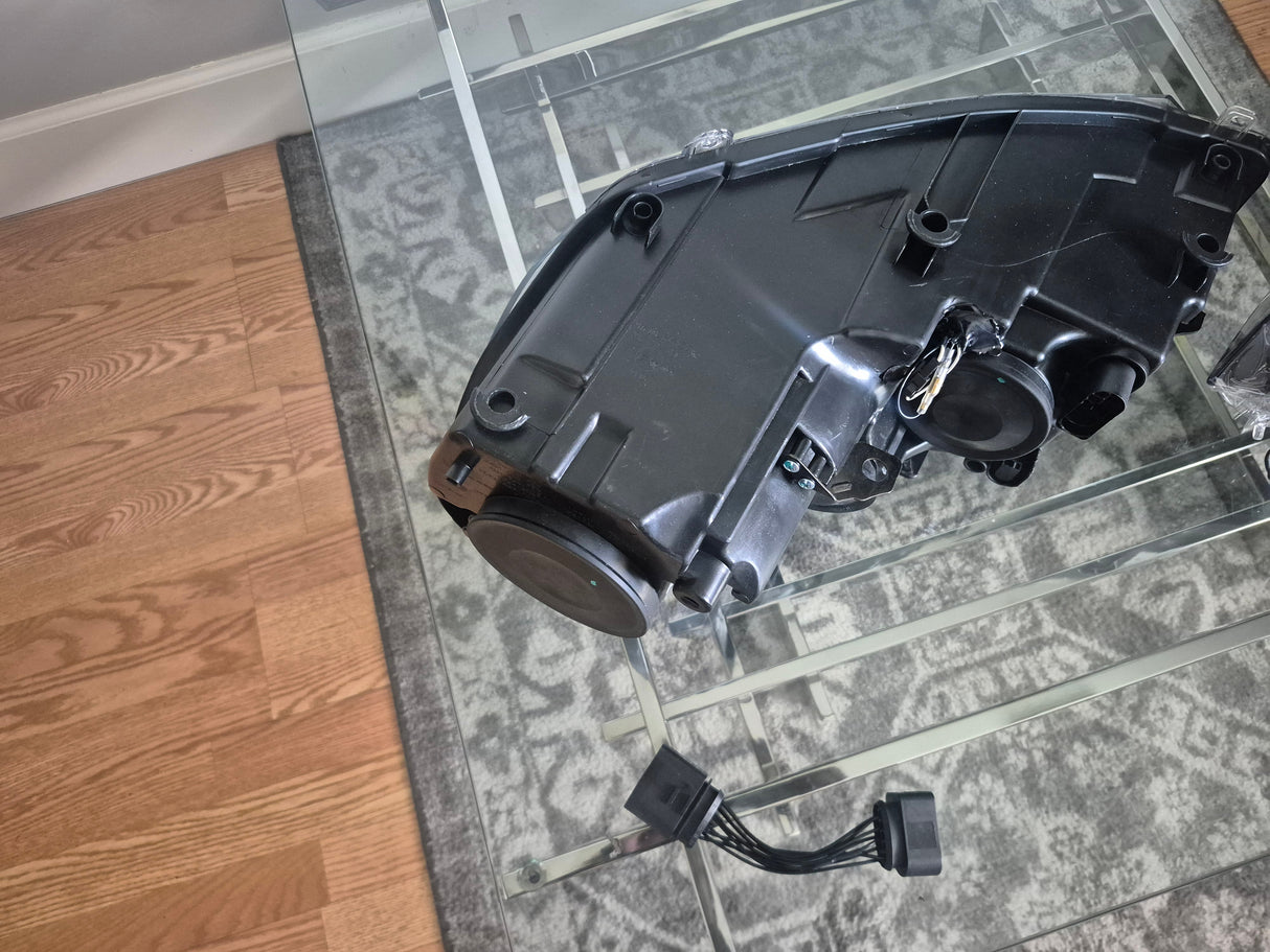 Volkswagen Golf MK6 Red, Silver, and Black Projector with Dynamic Signal LED Headlights (2009 - 2013) *GARAGE SALE*