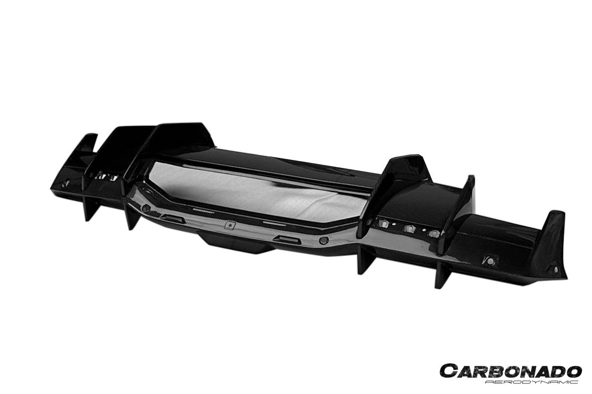 2023-UP Lamborghini Revuelto OE Style Autoclave Carbon Fiber Rear Diffuser