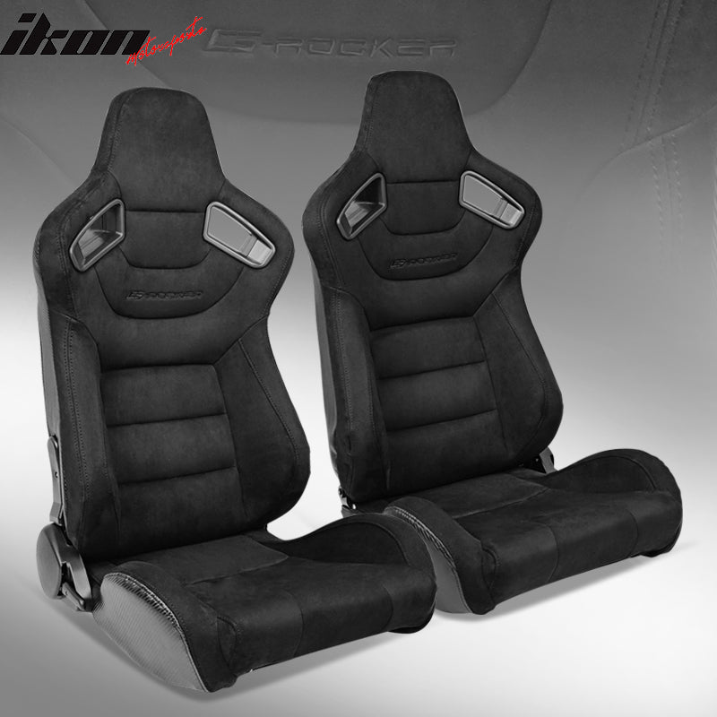 Universal Pair Reclinable Racing Seat with Dual Slider