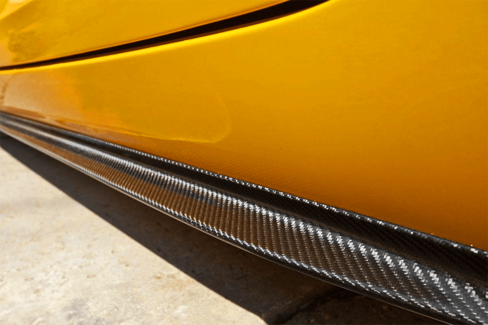 2015-2017 Mercedes Benz AMG GT GTS OEM Style Carbon Fiber Skirts Splitters