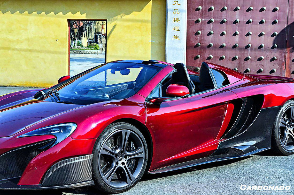 2011-2014 McLaren MP4 12C OEM Style Carbon Fiber Side Intake Blades