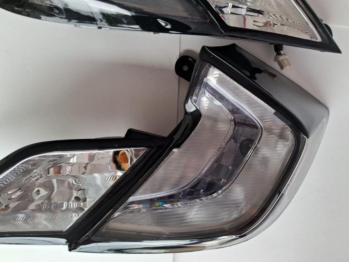 NTXGlow Clear Tail Light Lenses (2016-2020 Honda Civic Coupe)