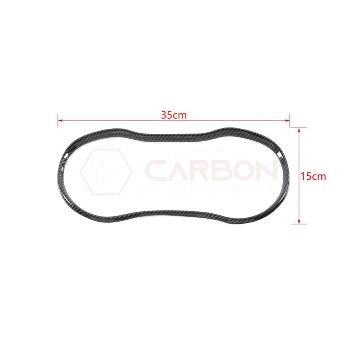 Dodge Charger 2015-2023 Real Carbon Fiber Gauge Cluster Surround Trim Cover