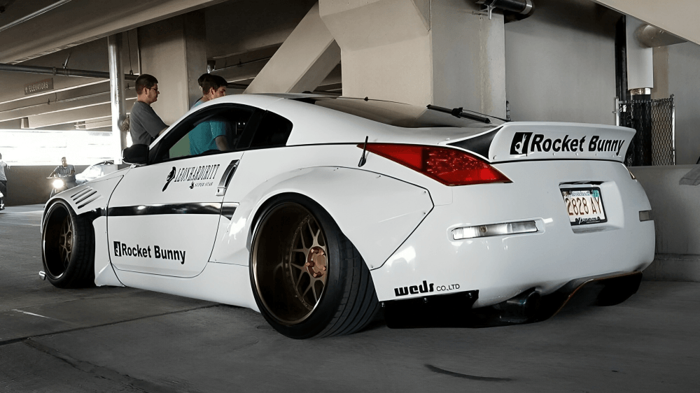 Nissan Fairlady 350z MaxStyle Rear Diffuser (2002 - 2008) - K2 Industries