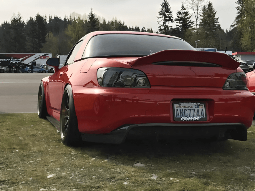 Honda S2000 AP1/AP2 Black Hyper Duck Tail Trunk Spoiler (1999 - 2009) - K2 Industries