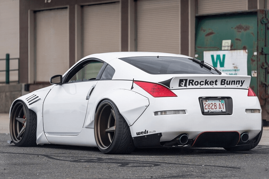 Nissan Fairlady 350z MaxStyle Rear Diffuser (2002 - 2008) - K2 Industries