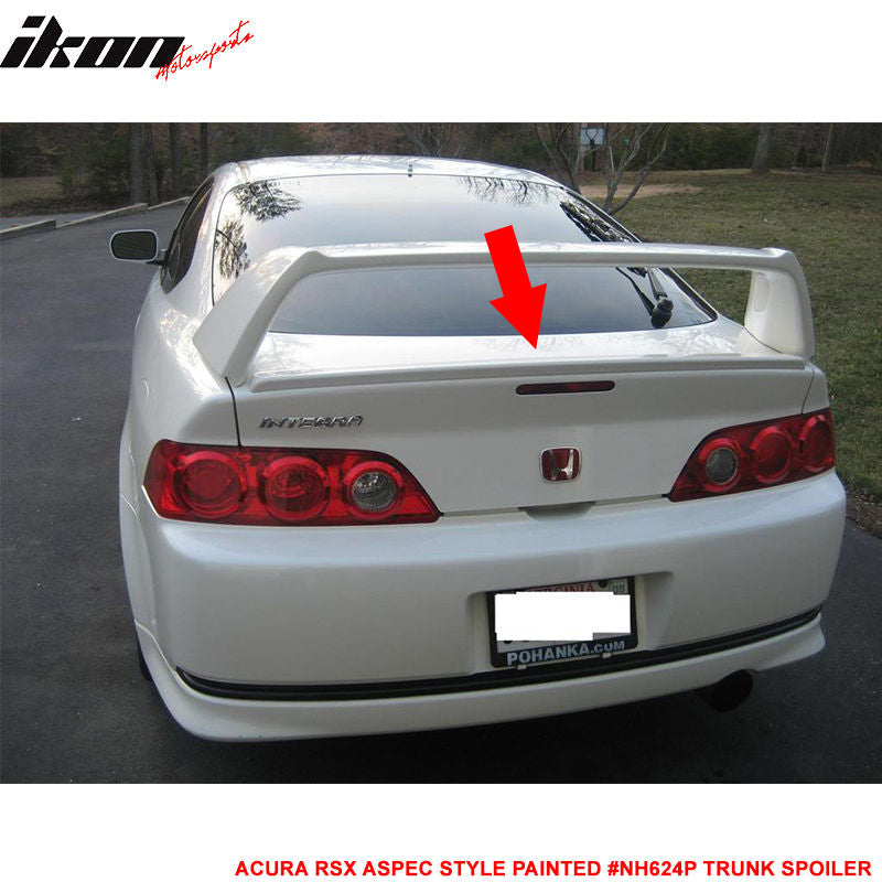 2002-2006 Acura RSX Aspec Style Rear Trunk Spoiler Deck Wing Lid ABS