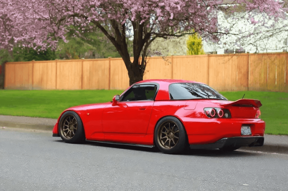 Honda S2000 AP1/AP2 Black Hyper Duck Tail Trunk Spoiler (1999 - 2009) - K2 Industries