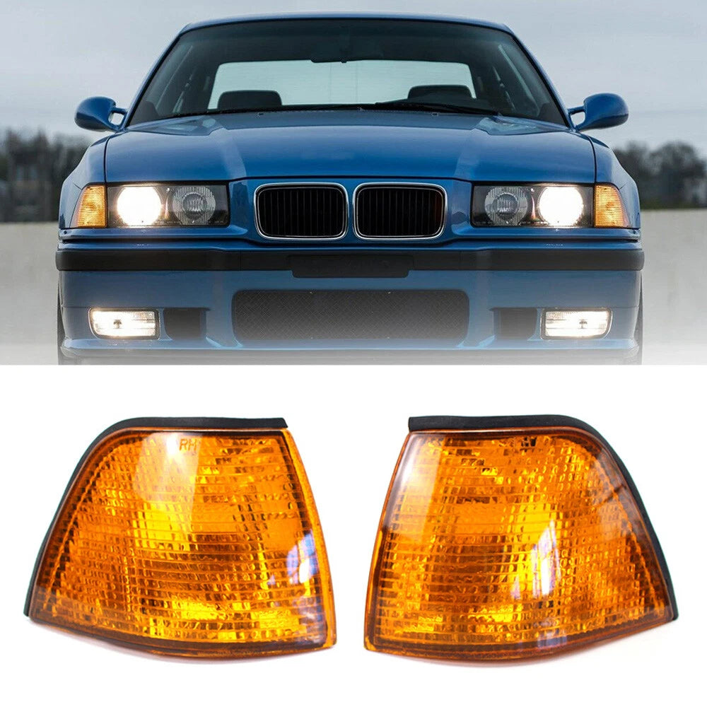 BMW E36 Sedan/Compact Amber Corner Lights (1992-1999)