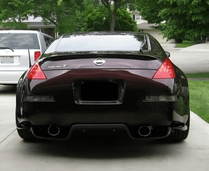 Nissan Fairlady 350z MaxStyle Rear Diffuser (2002 - 2008) - K2 Industries