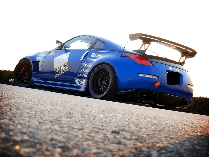 Nissan Fairlady 350z MaxStyle Rear Diffuser (2002 - 2008) - K2 Industries