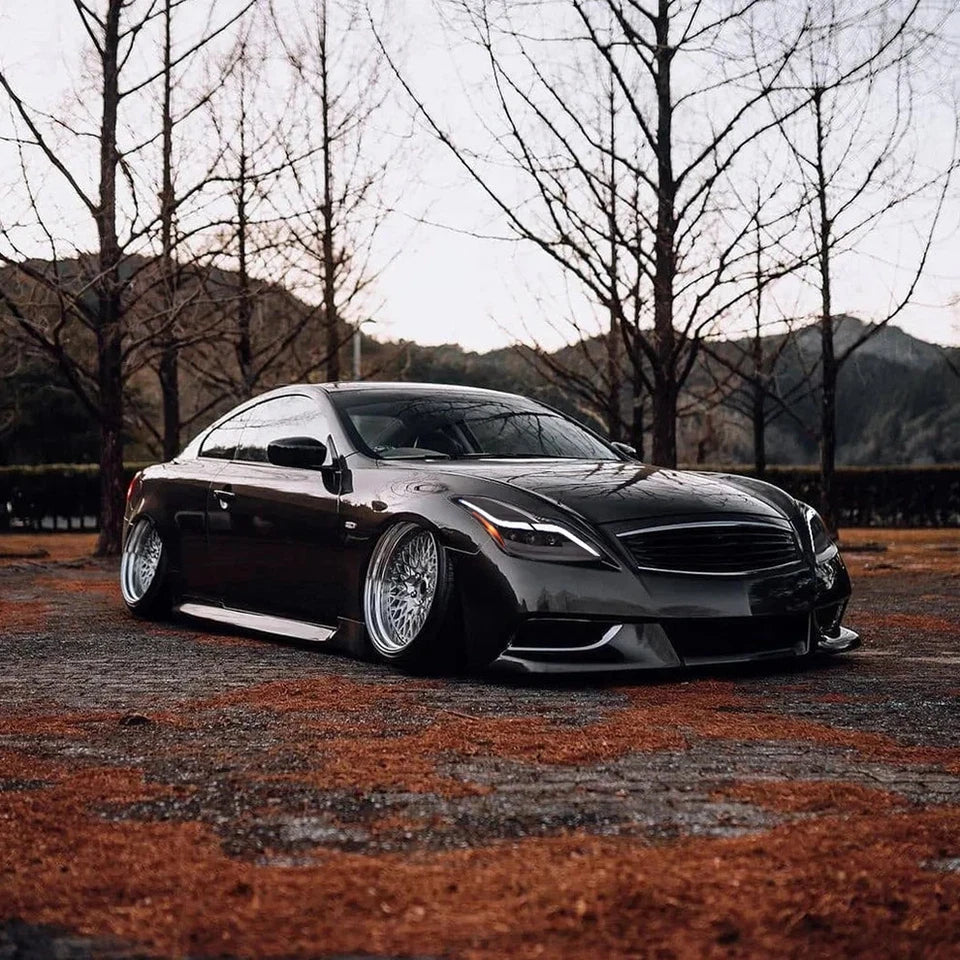 NTXGlow LED Tube Projector Headlights (2008-2015 Infiniti G37 & Q60 Coupe)