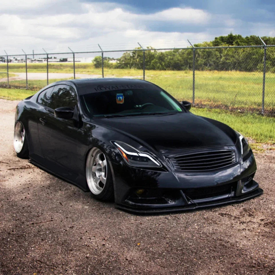 NTXGlow LED Tube Projector Headlights (2008-2015 Infiniti G37 & Q60 Coupe)