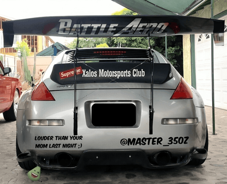 Nissan Fairlady 350z MaxStyle Rear Diffuser (2002 - 2008) - K2 Industries