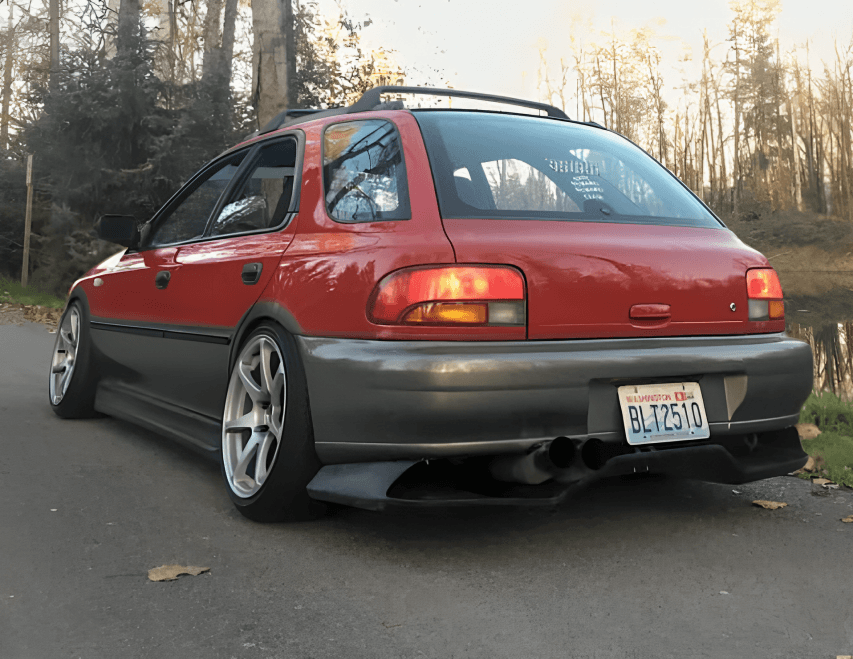 Subaru Impreza GC/GD/GH MaxStyle Rear Diffuser (1997 - 2011) - K2 Industries