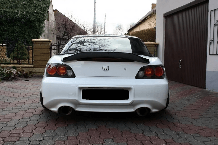 Honda S2000 AP1/AP2 Black Hyper Duck Tail Trunk Spoiler (1999 - 2009) - K2 Industries