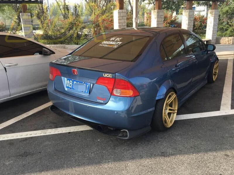 Honda Civic FD Gen 8 MaxStyle Rear Diffuser (2005 - 2012) - K2 Industries
